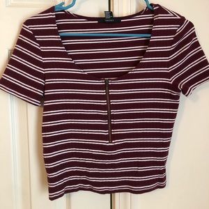 Striped Crop top 💋